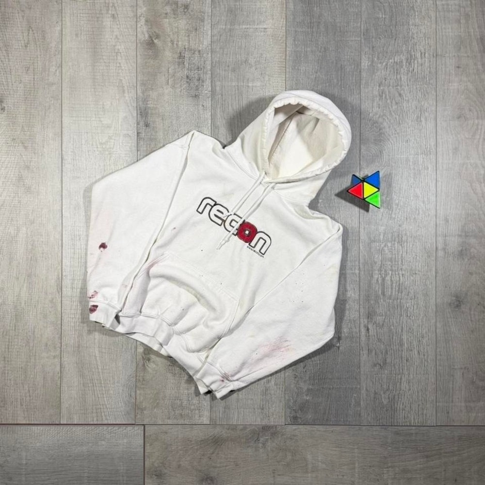 Vintage 2000s supe rare surfwear style recon.com pay gorn website promo hoodie